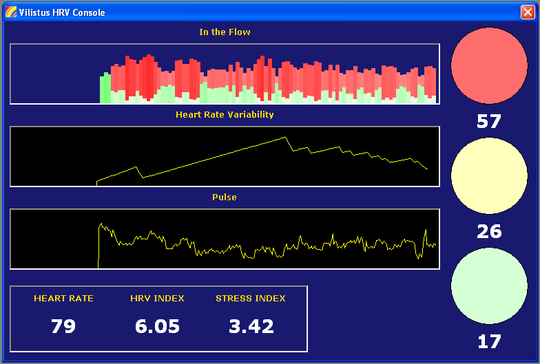 HRV Training Screen